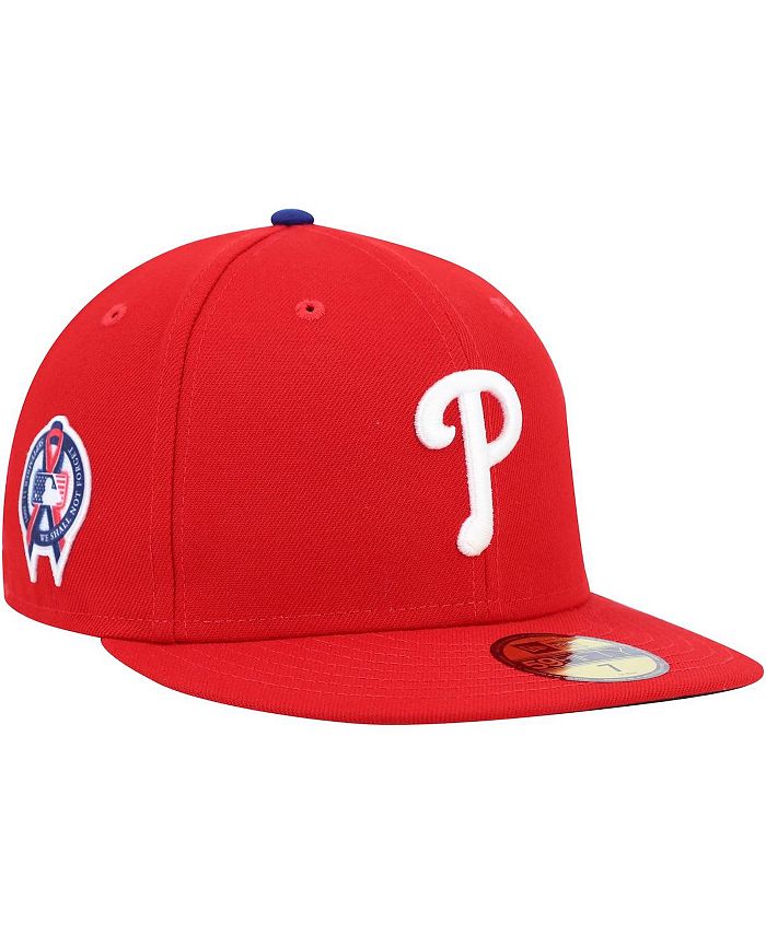 New Era Philadelphia Phillies Black and White Fashion 59FIFTY Cap - Macy's