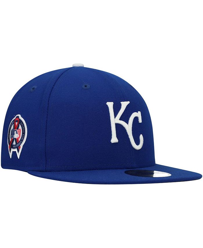 New Era Men's Kansas City Royals 59Fifty Game Royal Authentic Hat