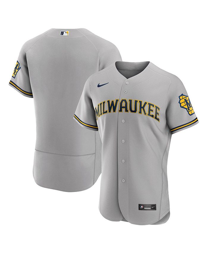 Nike Men's White Milwaukee Brewers Team T-shirt - Macy's