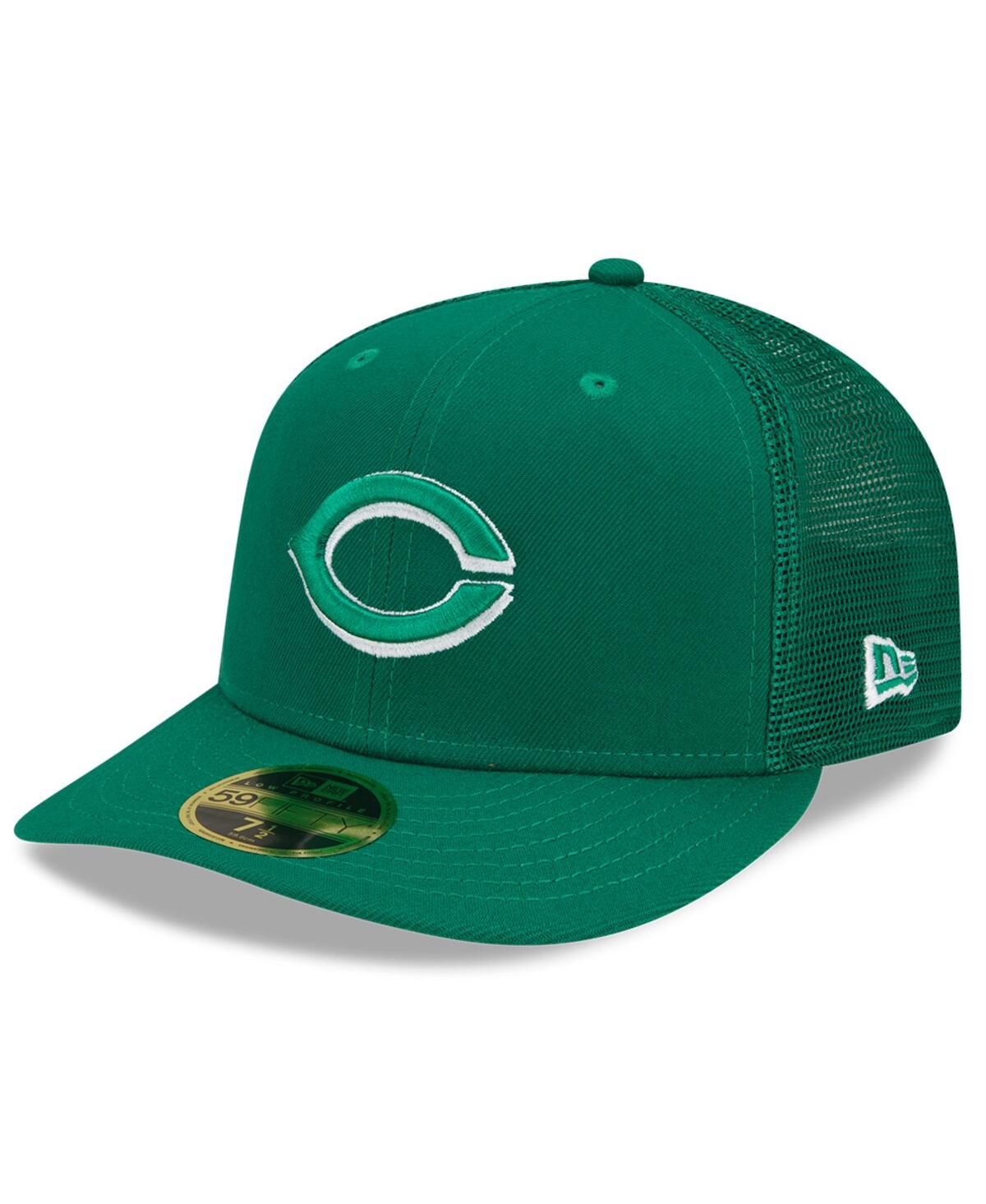 Men'sCincinnati Reds 2022 St. Patrick's Day On-Field Low Profile 59FIFTY Fitted Hat - Green