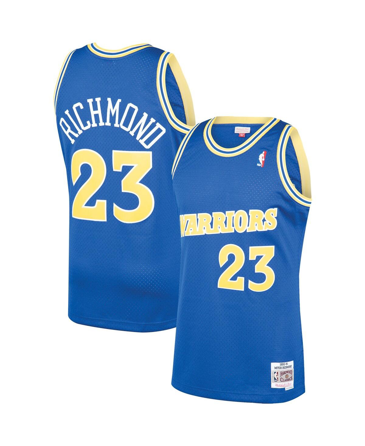 Men's Mitch RichmondGolden State Warriors 1990-91 Hardwood Classics Swingman Player Jersey - Royal