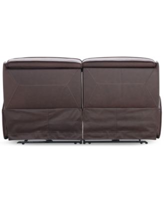 CLOSEOUT! Dextan Leather 2-Pc. Sofa with 2 Power Recliners
