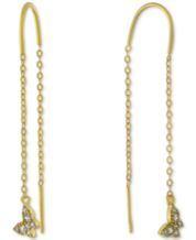 Macys threader earrings hot sale