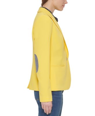 tommy hilfiger yellow blazer