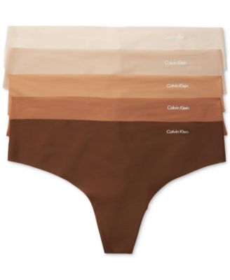 Calvin Klein Underwear Invisibles 5-Pack Thong
