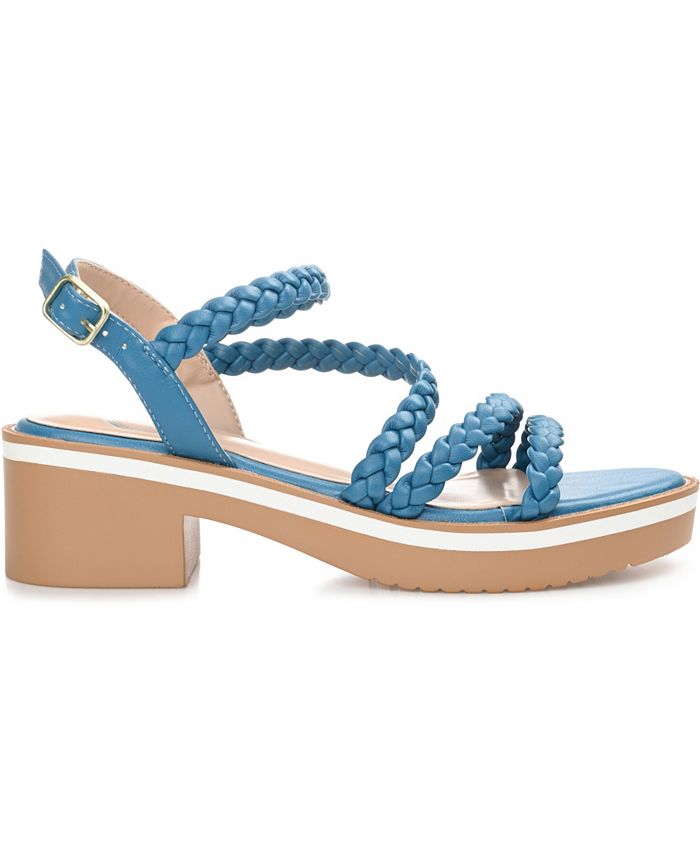Journee Collection Women's Taralie AnkleStrap Sandals Macy's
