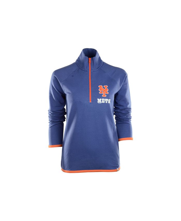 Men's Nike Black New York Mets Authentic Collection Game Time Performance Half-Zip Top Size: Small