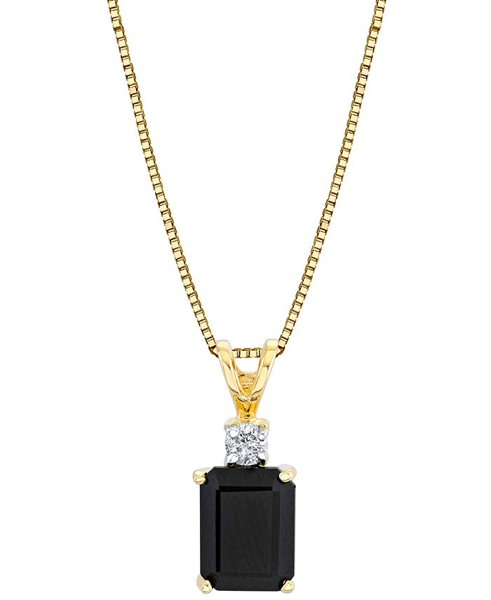 Macy s Onyx Diamond Accent 18