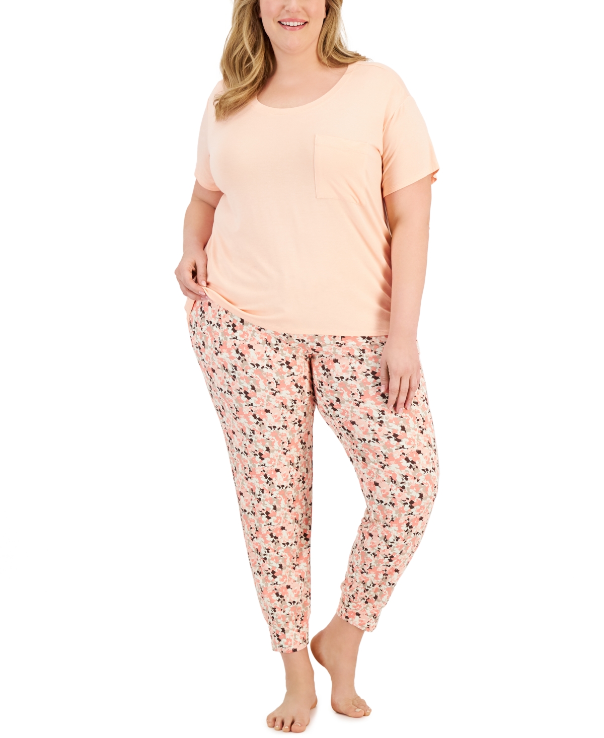 Alfani pajamas plus size top