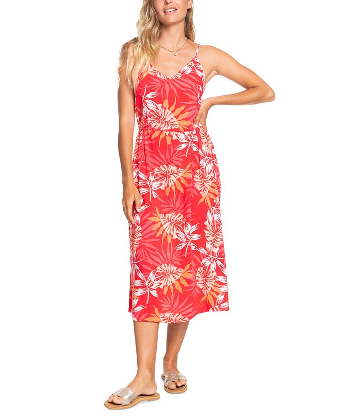 Roxy Juniors Land of Life Printed Midi Dress Macy s