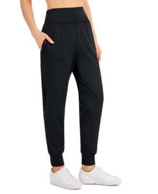 Ideology ESF-12615 Women's Plus Size Jogger Pants Deep Black 3X for sale  online