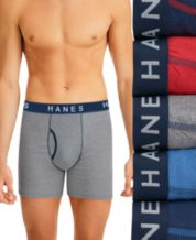 Hanes Platinum Cotton Hipster Underwear 4 Pack 41C4 - Macy's