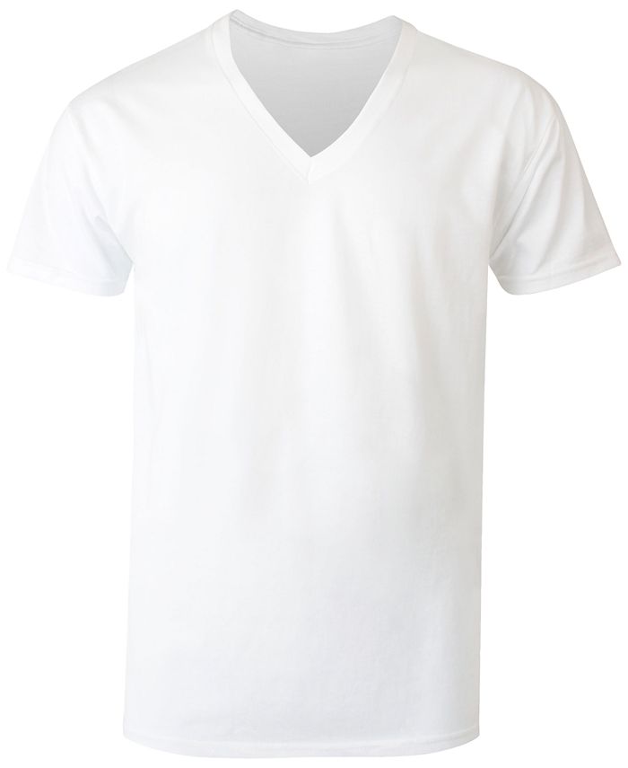 Hanes Men's Ultimate 6pk. V-Neck Undershirts - Macy's