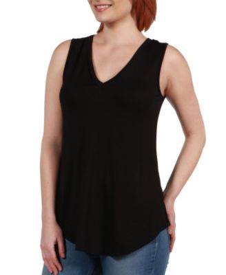 V Neck Tunic Tank Top