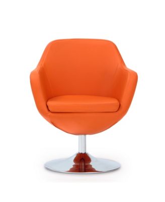 Caisson Swivel Accent Chair