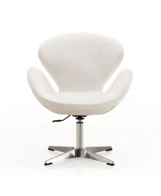 Raspberry Adjustable Upholstered Swivel Chair