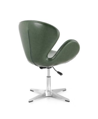 Raspberry Adjustable Upholstered Swivel Chair