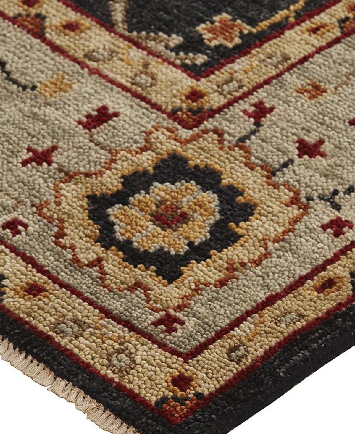 Feizy Carrington R6500 Area Rug - Gold-Tone