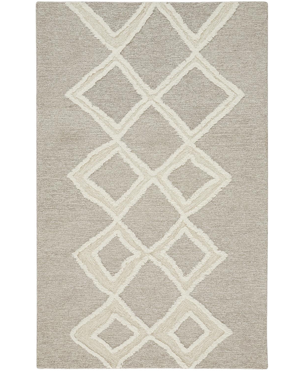 Simply Woven Anica R8009 4' X 6' Area Rug In Taupe