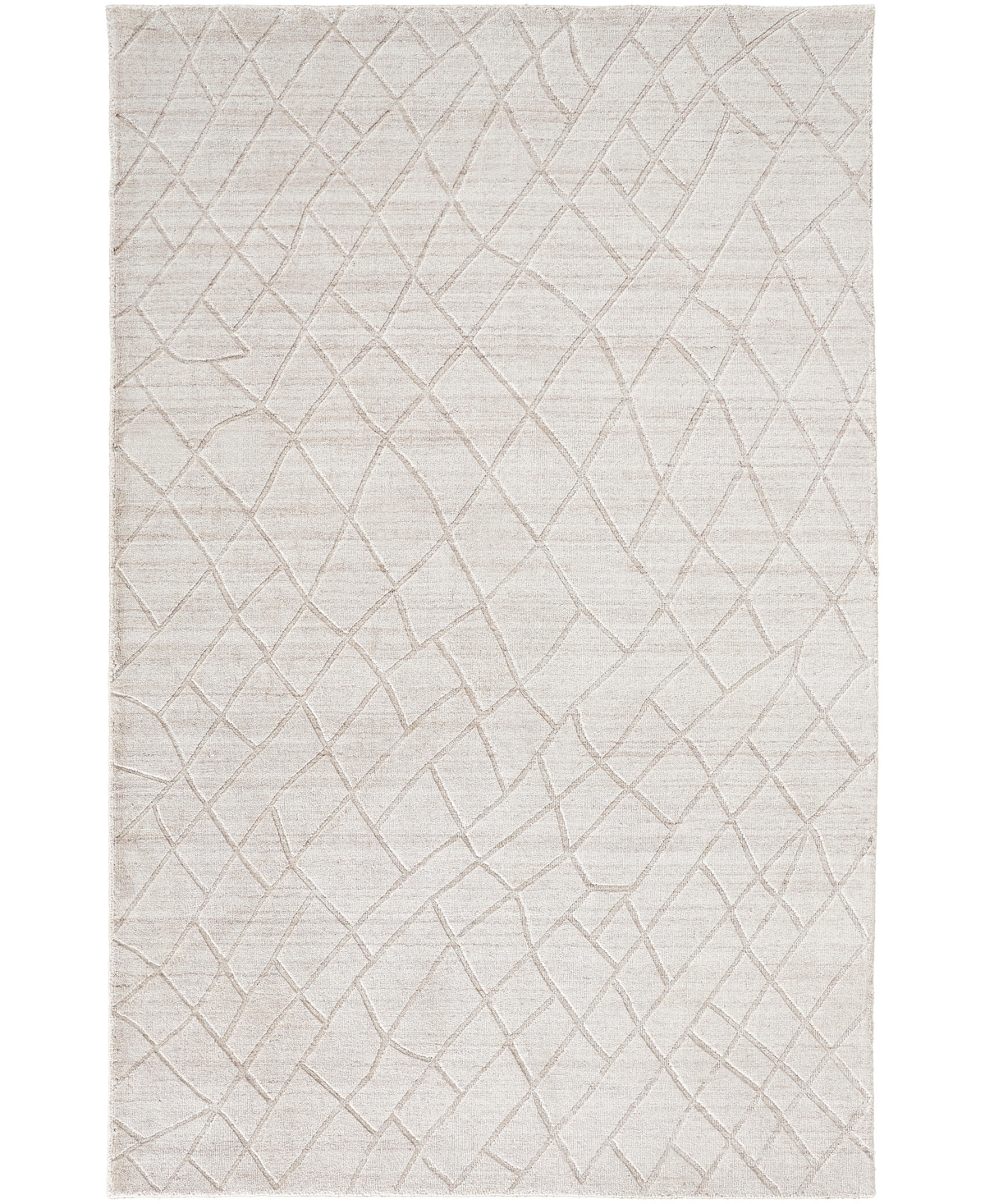 Feizy Hopper HOP8846 3'6in x 5'6in Area Rug - Beige