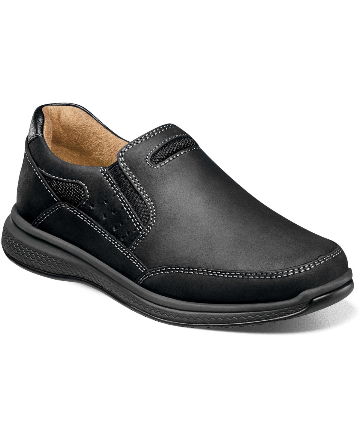 Shop Florsheim Big Boys Great Lakes Sport Jr. Oxford Shoes In Black