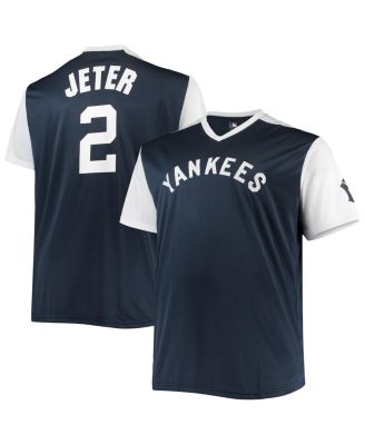 Mitchell & Ness Big Boys Derek Jeter White New York Yankees Sublimated  Player T-shirt - Macy's