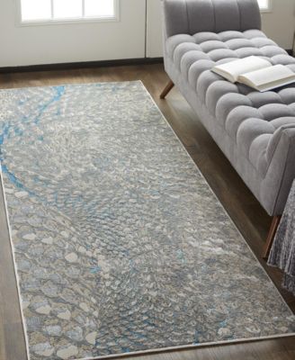 Azure R3403 2'10" x 7'10" Runner Area Rug