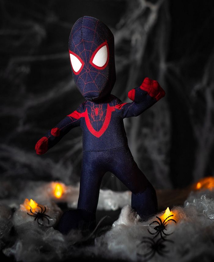 Bleacher Creatures Marvel's Miles Morales Spiderman Plush Figure A Superhero for Play or