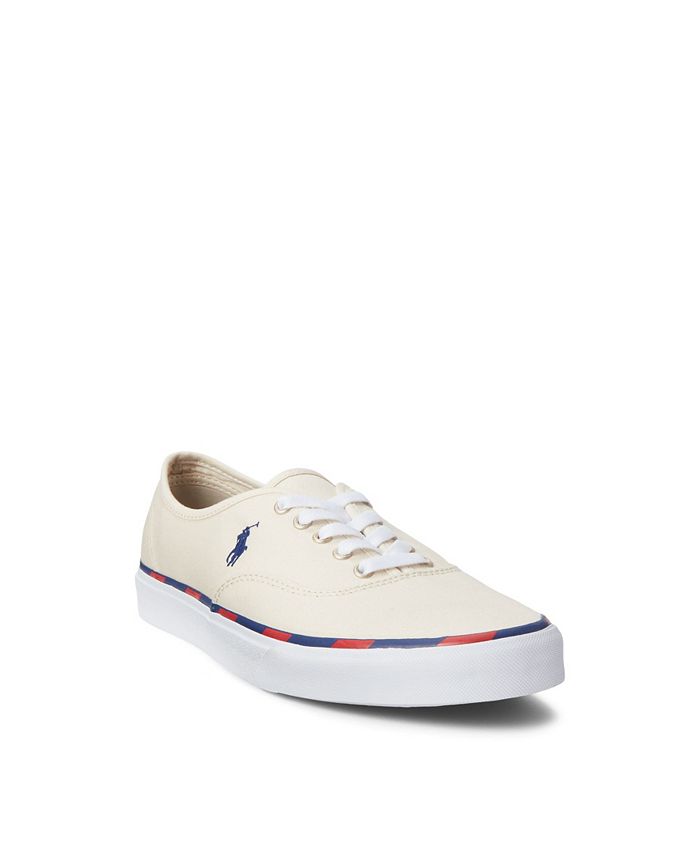 Polo Ralph Lauren Men s Keaton Leather Trim Canvas Sneakers Macy s