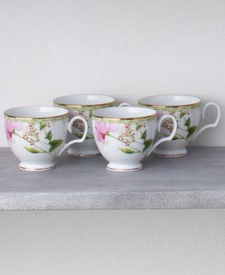 Poppy Place Set of 4 Cups, 8 oz.