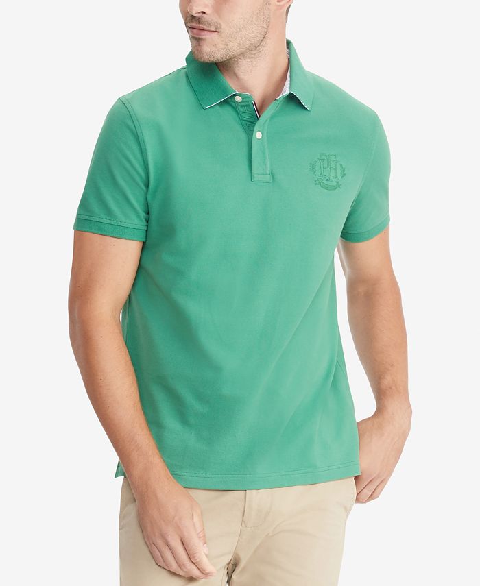 Tommy Hilfiger Men's Haden Short Sleeve Custom Fit Polo Macy's