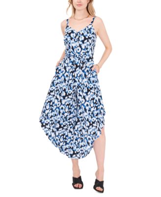 Vince Camuto - Sleeveless Animal Print Jumpsuit