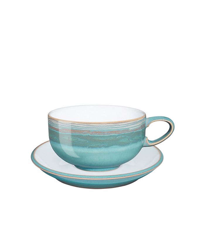Denby Dinnerware, Azure Coastal Tea Cup Macy's