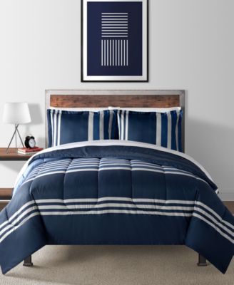 Sunham - Skyline Stripe Comforter Set