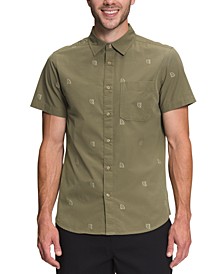 Men's Short Sleeve Baytrail Jacquard Shirt