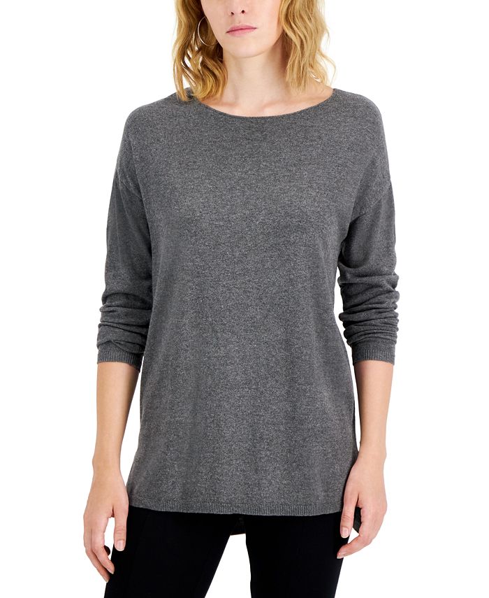 I.N.C. International Concepts Women s Step Hem Long Sleeve
