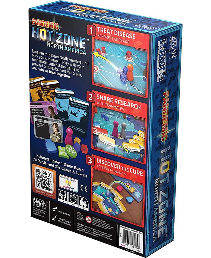 Brainstorm Toys Pandemic And Pandemic Hot Zone Game Bundle 2 Board