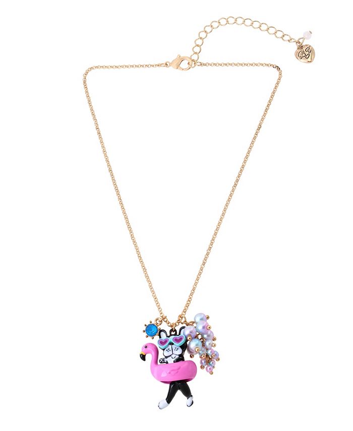 Betsey johnson deals dog necklace