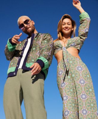 Royalty by Maluma - Men's Reversible Kaleidoscope Jacket