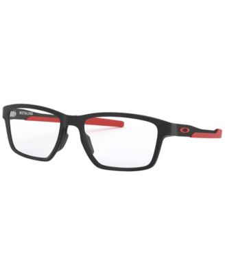 Oakley OX8153 Men's Rectangle Eyeglasses - Black