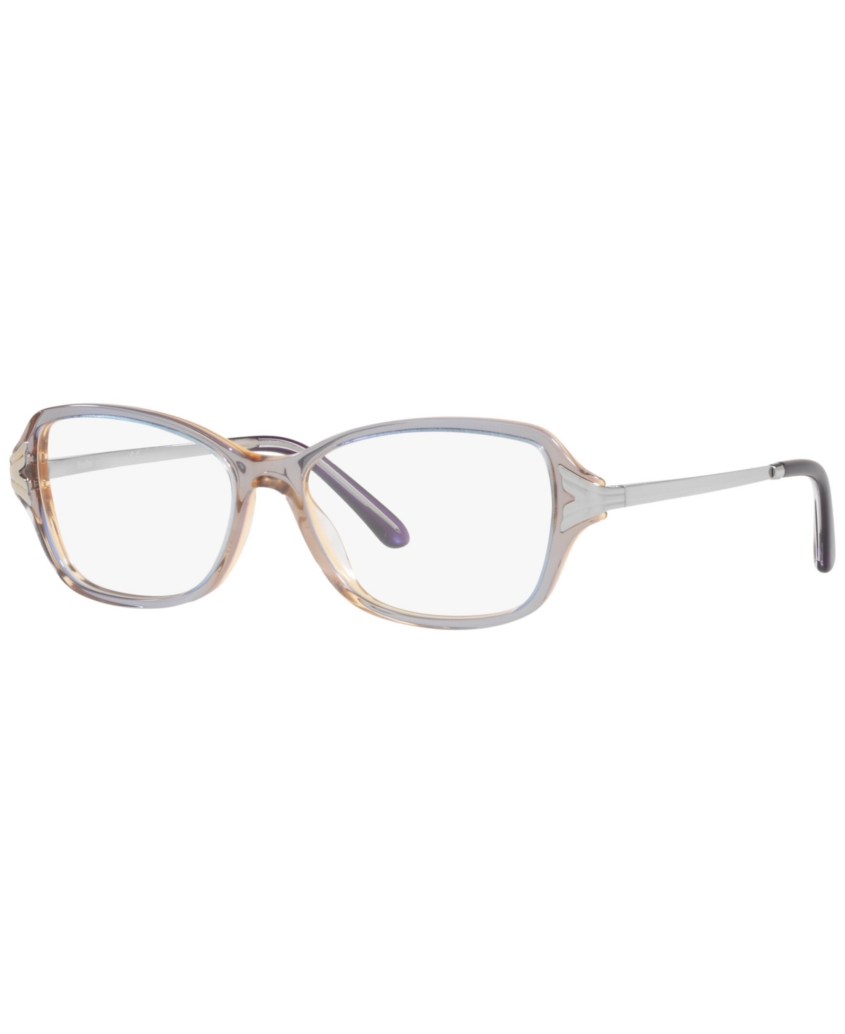 SF1576 Women's Butterfly Eyeglasses - Top Azure on Violet