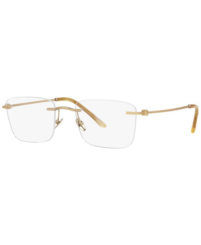 Giorgio Armani AR5124 Men's Rectangle Eyeglasses - Macy's