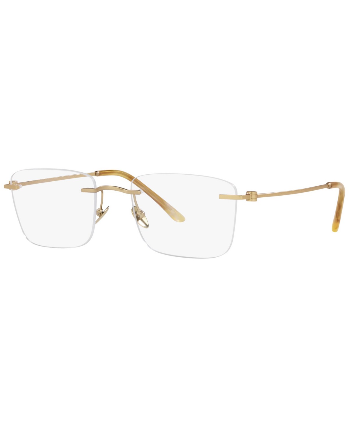 Мужские Giorgio Armani Man Rectangle Metal AR5124 Eyeglasses — фото 1
