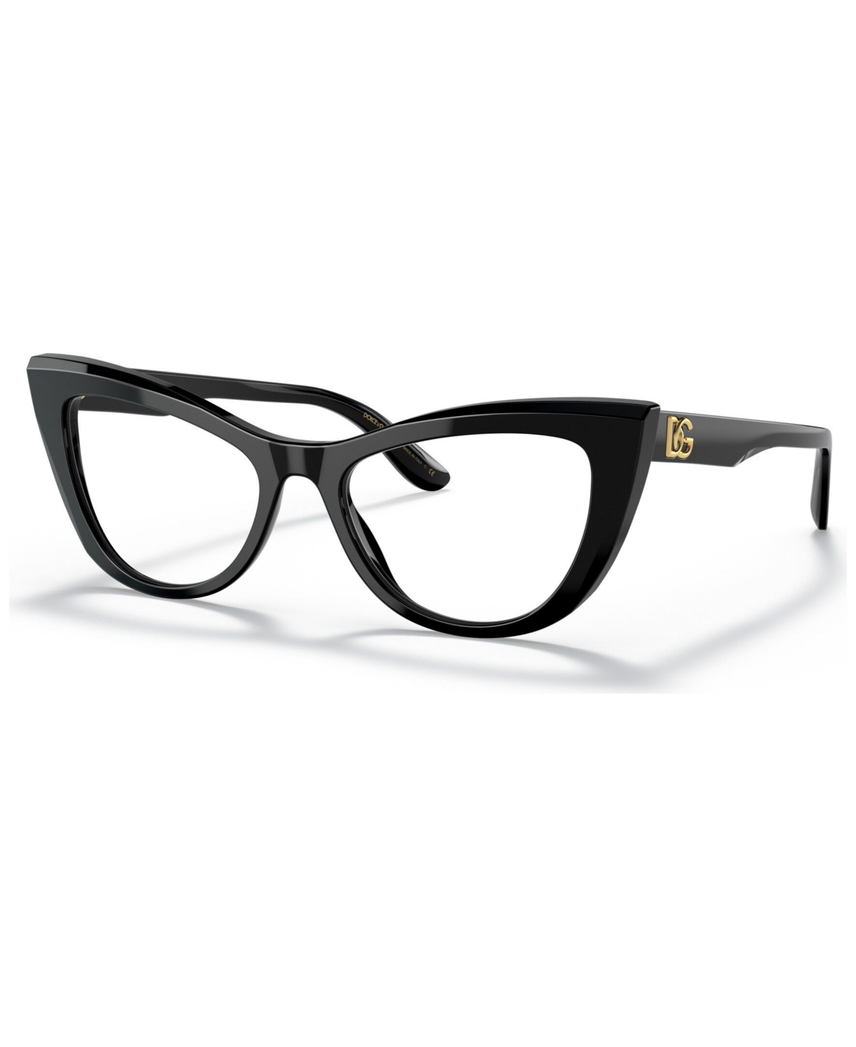 Dolce & Gabbana Dg3354 Women's Cat Eye Eyeglasses In Black