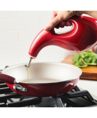 Ceramics EVOO 4-Pc. Dispensing Bottle & Ramekin Dipper Set