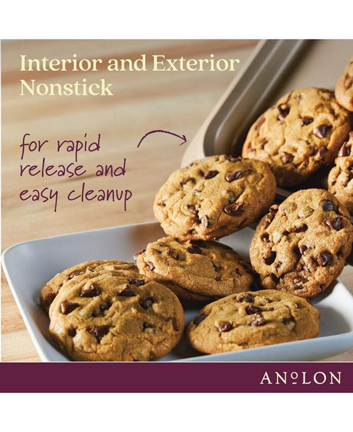 Anolon Advanced Bronze Nonstick Bakeware 9" Round Cake Pans, Set of 2