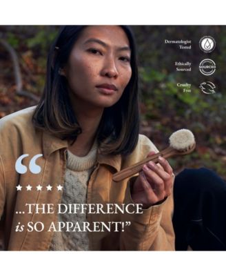 Daily Glow Facial Dry Brush, 1.5 oz