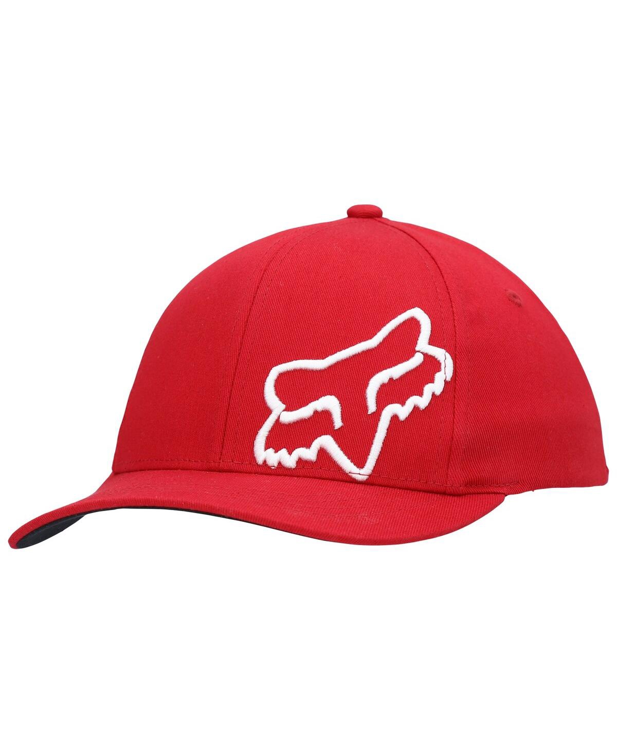 Fox Kids' Big Boys  Red Flex 45 Flexfit Hat