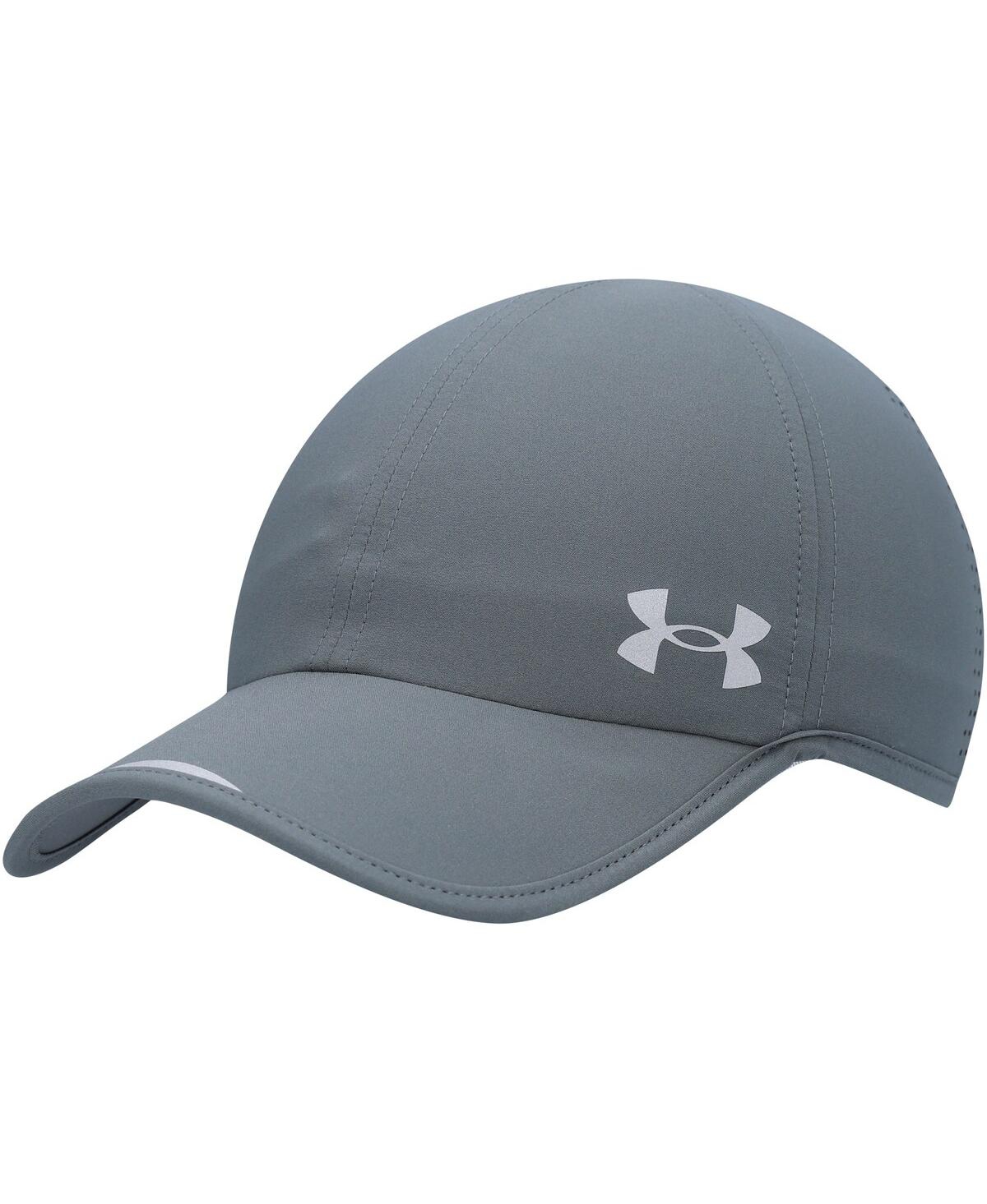 Under Armour Men s Graphite Iso Chill Launch Run Adjustable Hat In