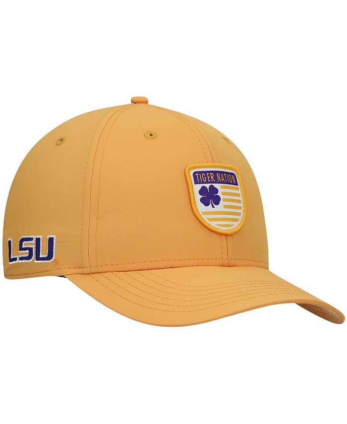 Black Clover Men s Gold Lsu Tigers Nation Shield Snapback Hat Macy s